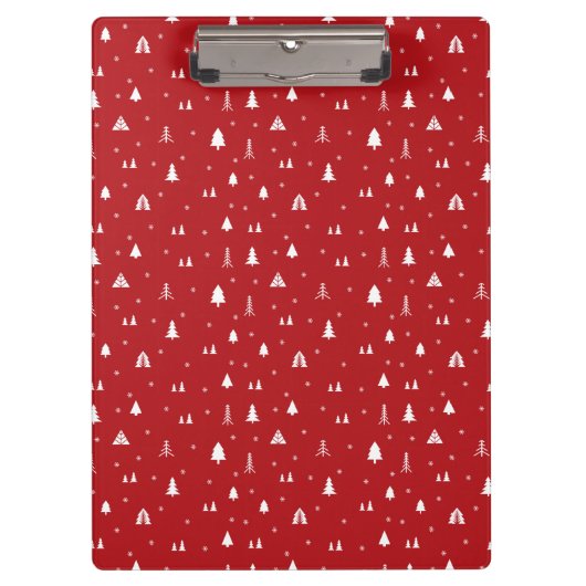 Porte-bloc Porte - bloc des arbres de Noël et des flocons de (Devant)