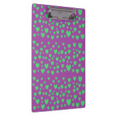 Porte-bloc Porte - bloc des Coeurs Vertes (Swatch)