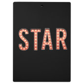 Porte-bloc PORTE - BLOC des feux de marquee STAR (Dos)