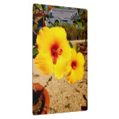 Porte-bloc Porte - bloc d'hibiscus jaune (Swatch)