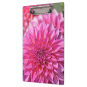 Porte-bloc Porte - bloc d'impression de fleur rose dahlia (Gauche)