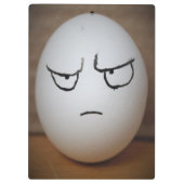 Porte-bloc Porte - bloc d'oeufs en colère (Dos)