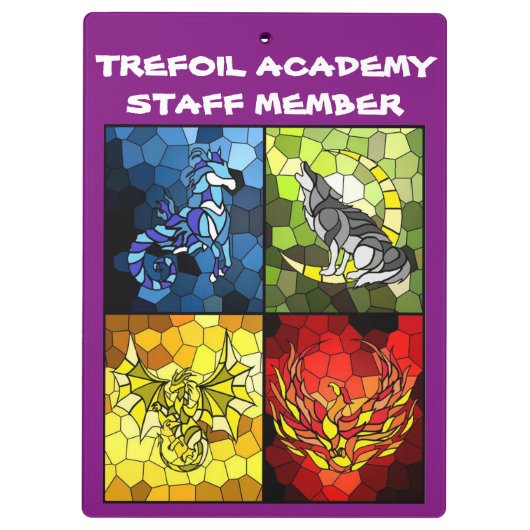 Porte-bloc Porte - bloc (double face) (Dos)