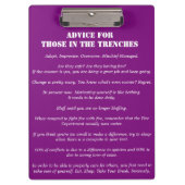 Porte-bloc Porte - bloc (double face) (Devant)