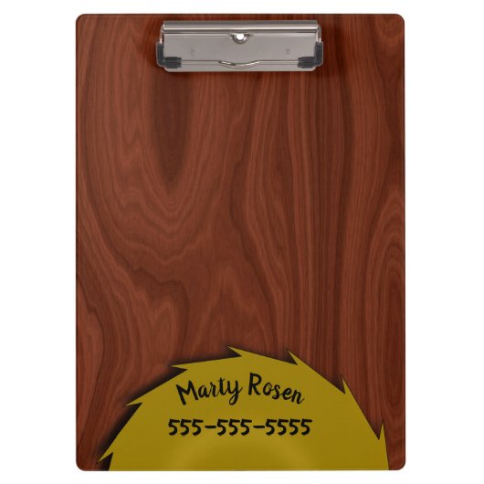 Porte-bloc Porte - bloc du charpentier modifiable (Devant)