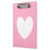 Porte-bloc Porte - bloc du coeur blanc (Gauche)