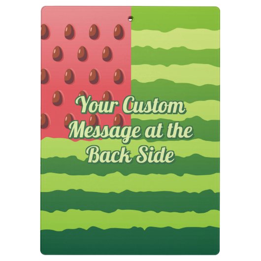 Porte-bloc Porte - bloc du drapeau de la pastèque (Dos)