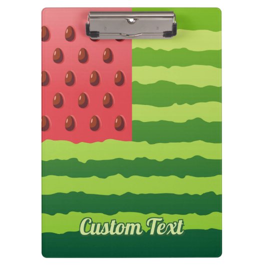 Porte-bloc Porte - bloc du drapeau de la pastèque (Devant)