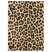 Porte-bloc Porte - bloc élégant d'empreinte de léopard (Dos)