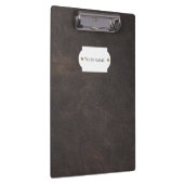 Porte-bloc Porte - bloc en cuir gris (Swatch)