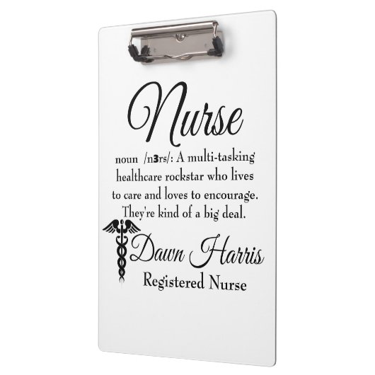 Porte-bloc Porte - bloc fait sur commande d'infirmière (Gauche)