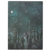 Porte-bloc Porte - bloc fantôme de cimetière (Dos)