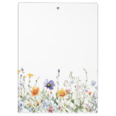 Porte-bloc Porte - bloc fleur sauvage (Dos)