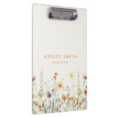 Porte-bloc Porte - bloc Fleur sauvage rustique (Swatch)