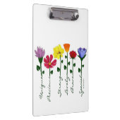 Porte-bloc Porte - bloc - Fleurs sauvages n' Words (Swatch)