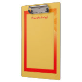 Porte-bloc Porte - bloc frontalier orange (Gauche)