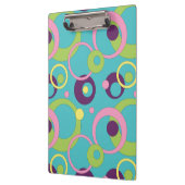 Porte-bloc Porte - bloc Funky Blue Circles (Gauche)