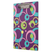 Porte-bloc Porte - bloc Funky Purple Circles (Gauche)