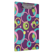 Porte-bloc Porte - bloc Funky Purple Circles (Swatch)