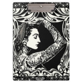 Porte-bloc Porte - bloc gitan tatoué (Devant)