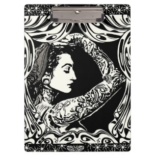 Porte-bloc Porte - bloc gitan tatoué