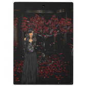 Porte-bloc Porte - bloc gothique foncé (Dos)