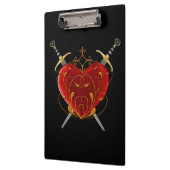Porte-bloc Porte - bloc Heart & Daggers (Gauche)