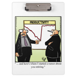 Porte-bloc Porte - bloc Humour de Business Office