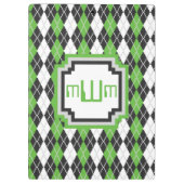 Porte-bloc Porte - bloc Jacquard rétro (Dos)
