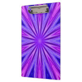 Porte-bloc Porte - bloc kaléidoscope violet/bleu (Gauche)