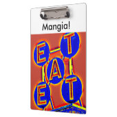 Porte-bloc porte - bloc mangé/mangia (Gauche)