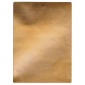 Porte-bloc Porte - bloc métallique cuivre avec texte bleu mar (Dos)