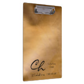 Porte-bloc Porte - bloc métallique en cuivre (Swatch)