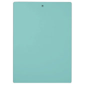 Porte-bloc Porte - bloc Monogramme circulaire turquoise (Dos)