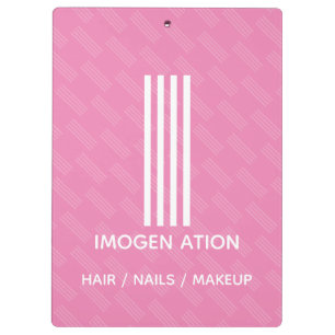 Porte-bloc Porte - bloc Monogramme moderne