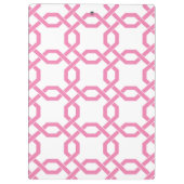 Porte-bloc Porte - bloc monogramme treillis et graine (Dos)