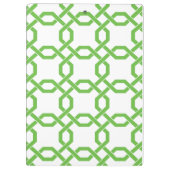 Porte-bloc Porte - bloc monogramme treillis et graine (Dos)