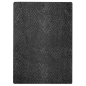 Porte-bloc Porte - bloc Motif Black and Grey Snakeskin (Dos)