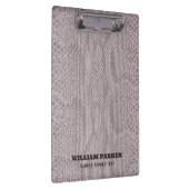 Porte-bloc Porte - bloc Motif de Snakeskin gris-beige (Swatch)