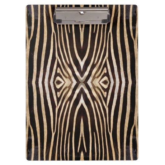 Porte-bloc Porte - bloc motif Zebra (Devant)