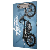 Porte-bloc Porte - bloc motocross Blue Dirt Bike | Approvisio (Gauche)