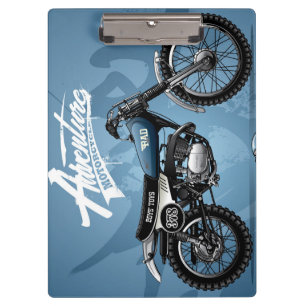 Porte-bloc Porte - bloc motocross Blue Dirt Bike   Approvisio
