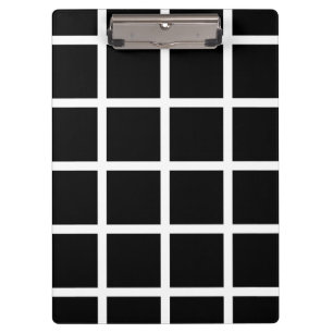 Porte-bloc Porte - bloc noir et blanc personnalisable de
