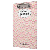 Porte-bloc Porte - bloc nommé fait sur commande de Chevron de (Gauche)