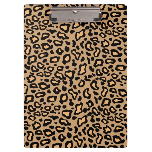 Porte-bloc Porte-bloc-notes cadeau léopard (Devant)