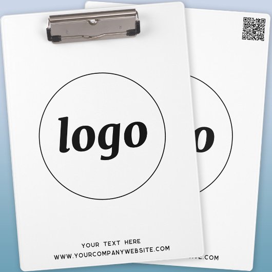 Porte-bloc Porte-bloc-notes d'affaires avec logo, texte et co