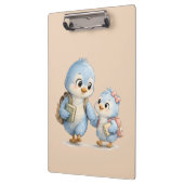 Porte-bloc Porte-bloc-notes de bureau Petits Oiseaux Mignons (Gauche)