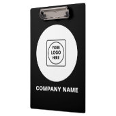 Porte-bloc Porte-bloc-notes de logo d'entreprise moderne et c (Gauche)