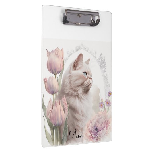 Porte-bloc Porte-bloc-notes floral avec chaton mignon (Swatch)