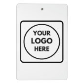 Porte-bloc Porte-bloc-notes Mini Pro avec logo d'entreprise p (Dos)